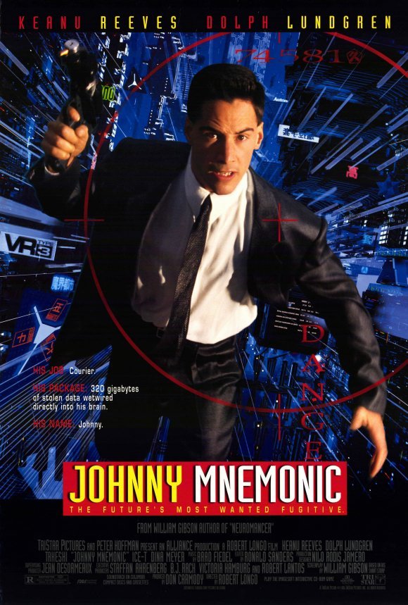 ดูหนังออนไลน์ฟรี Johnny Mnemonic (1995) เร็วผ่านรก